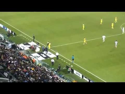 Juve vs Chievo – Standing Ovation Simone Pepe