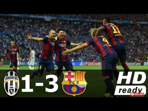 Juventus vs Fc Barcelona 1-3 Champions league Final 2014-2015