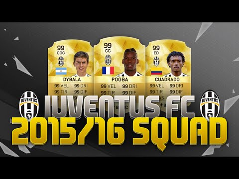 FIFA 16 ULTIMATE TEAM – JUVENTUS FC 2015/16 SQUAD PREDICTION