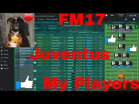 FM17 Juventus FC MY Players