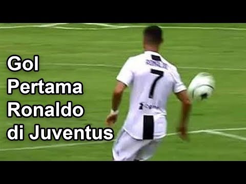 Resmi!!! Inilah Gol Pertama Cristiano Ronaldo di Juventus