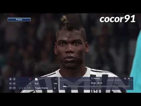 PES 2016 – Juventus FC Players Faces PS4 (DEMO)