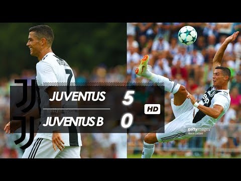 Juventus 5 x 0 Juventus B – Estréia do Cristiano Ronaldo !