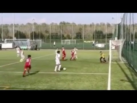 Cristiano Ronaldo Jr scoring two brilliant goals for Juventus youth