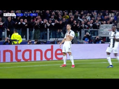 Cristiano Ronaldo’s Stunning First Champions League Goal for Juventus vs. Manchester United