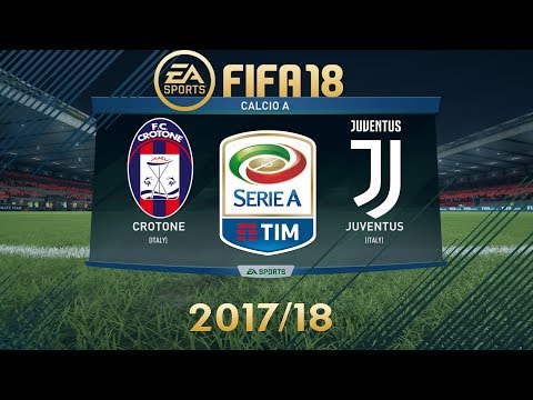 FIFA 18 Crotone vs Juventus | Serie A 2017/18 | PS4 Full Match