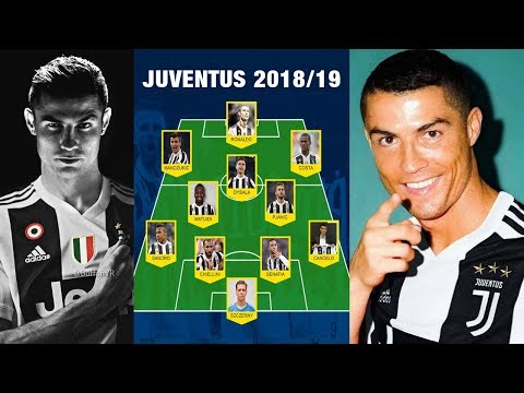 Así será el Once de la Juventus con Cristiano Ronaldo | Temporada 2018/19