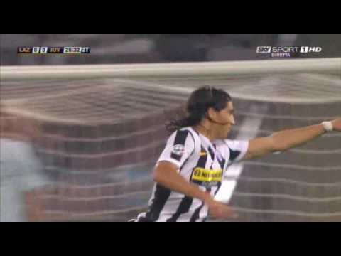 Lazio – Juventus 0-2 Il gol di Caceres