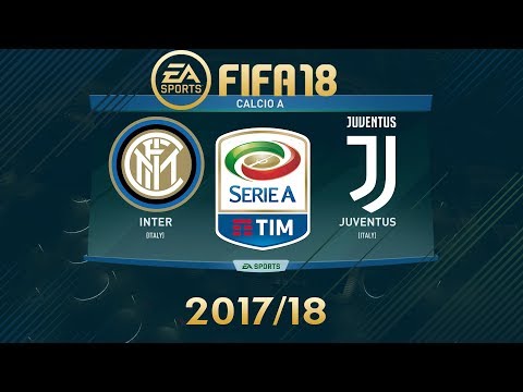 FIFA 18 Inter Milan vs Juventus | Serie A 2017/18 | PS4 Full Match