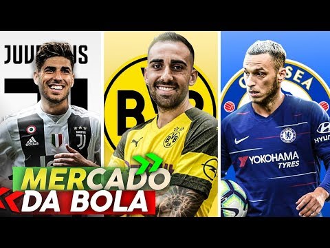 BORUSSIA COMPRA ALCÁCER, ASENSIO E MARCELO QUEREM IR PRA JUVE, ARNAUTOVIC NO CHELSEA