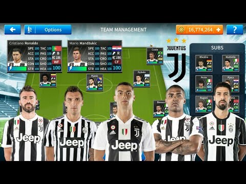 Dream League  Soccer 19 Juventus Mod Full Squad Kits । DLS 19 Mod Juventus । DLS 2019 Juventus Mod