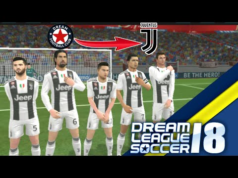 Create Juventus Team With Cristiano Ronaldo ★ Kit Logo & Players ★ Dream League Soccer 2018