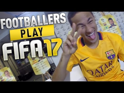 Footballers play FIFA (Barcelona, Bayern, Chelsea, PSG, Juventus, Real Madrid etc.)