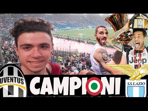 CAMPIONI!! JUVENTUS LAZIO 2-0 | LIVE REACTION ALLO STADIO!