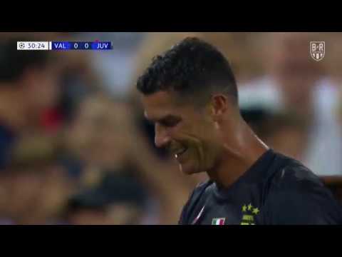 Cristiano Ronaldo Red Card for Juventus vs. Valencia