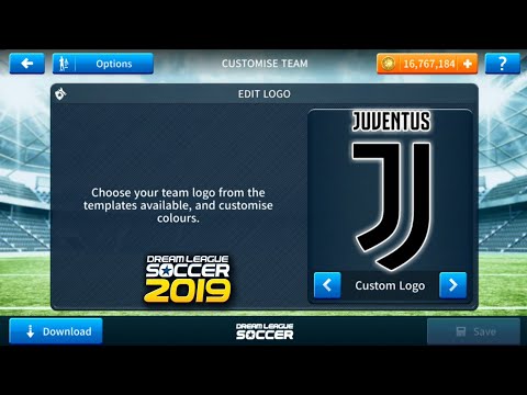 How To Import Juventus Logo And Kits In Dream League Soccer 2019