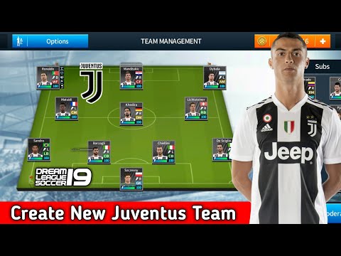 How To Create Juventus Team In Dream League Soccer 2018 | Android [No Root & No Mod Apk]