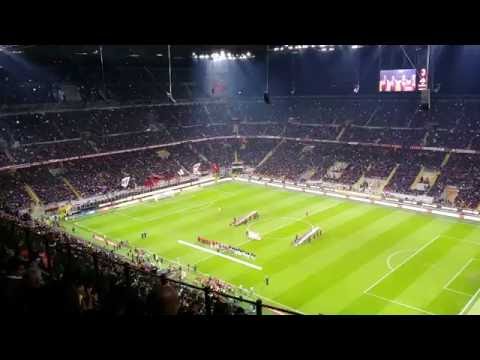 Milan vs Juventus 1-0 Players Entering the Field 22/10/2016