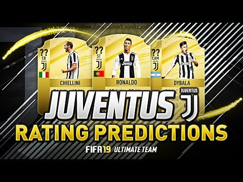 FIFA 19 | JUVENTUS PLAYER RATINGS PREDICTIONS | w/ CHIELLINI PJANIC DYBALA & RONALDO | FUT 19