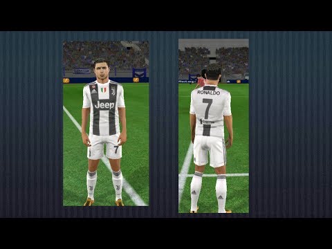 Juventus new kit 18/19 and logo in dream league soccer 18(link below in description)