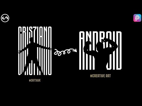 Make a Logo Like CR7 Juventus logo | Picsart Tutorial