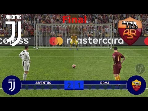 Juventus Vs Roma Finale di Champions League (Calci di rigore) | PES 2019 Patch [Giù]