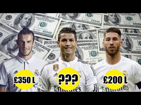 Real Madrid C.F  Players Salaries 2018 Weekly Wages