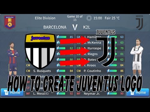 Create Juventus Logo ? Kits & Logo ? Dream League Soccer 2019 #1