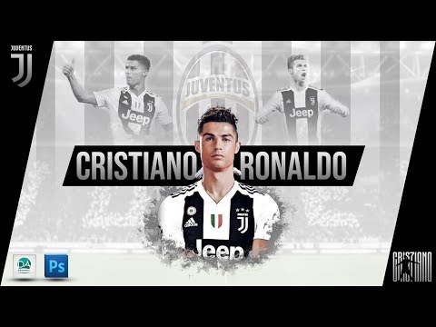 Cristiano Ronaldo Juventus Wallpaper 2018/2019 in Photoshop – Photoshop Tutorial