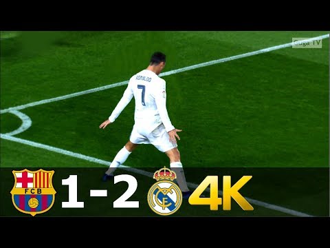 Barcelona vs Real Madrid 1-2 UHD 4k – La Liga 2015/2016 – Highlights (English Commentary)
