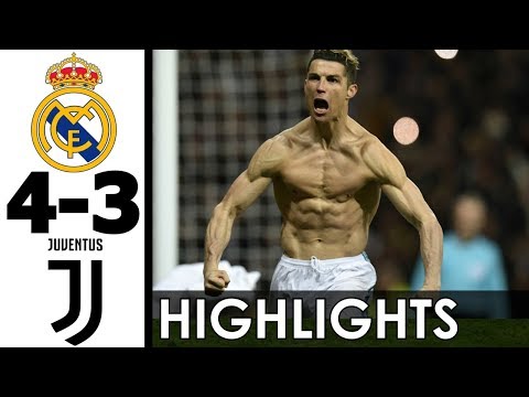 Real Madrid vs Juventus 4-3 Goals and EXT Highlights w/ English Commentary 2017-18 HD 720p