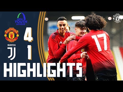 U19 Highlights | Manchester United 4-1 Juventus | UEFA Youth League
