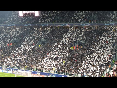 Juventus fans shaking the Allianz Stadium with amazing atmosphere vs Atletico Madrid