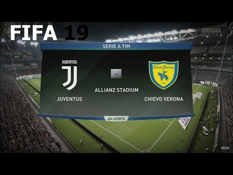 FIFA 19 – Serie A – Juventus vs. Chievo Verona @ Allianz Stadium