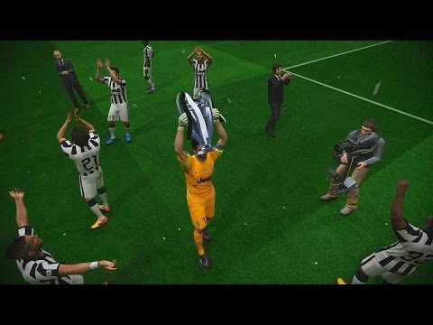 PES 2015 UEFA Champions League Final (Juventus F.C. vs FC Barcelona Gameplay)