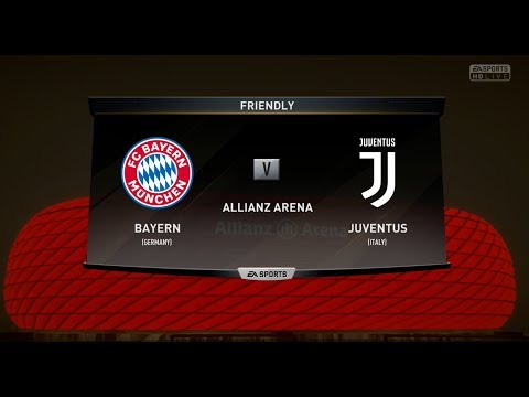 FIFA 18 BAYERN MUNICH VS JUVENTUS XBOX ONE PS4 PC FULL FOOTBALL MATCH GAMEPLAY