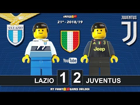 Lazio Juventus 1-2 • Serie A 2018/19 • (27/01/2019) All Goal Highlights Lego Football Sintesi Calcio