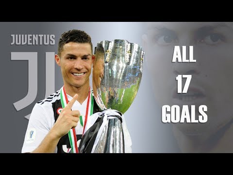 Cristiano Ronaldo • All 17 Goals for Juventus 2018/19 • Crazy His First Half Season for Juventus HD