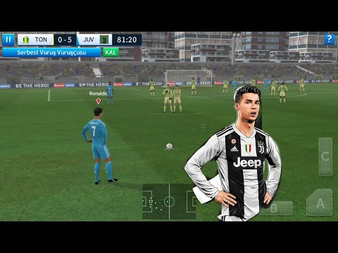 RONALDOLU JUVENTUS ! DREAM LEAGUE SOCCER 2018