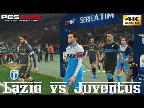 PES 2019 (PC) Lazio vs Juventus | SERIE A PREDICTION | 27/1/2019 | 4K 60FPS