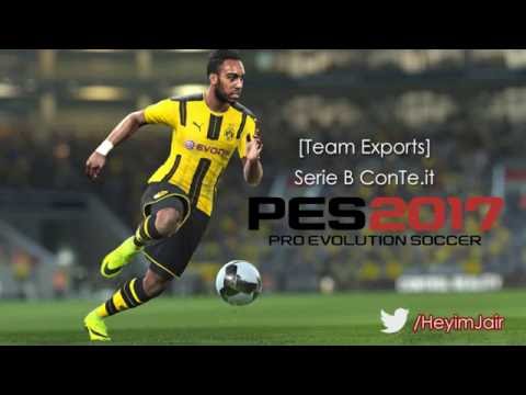 [PES 2017] Team Exports Serie B + Juventus & Sassuolo [PS3]
