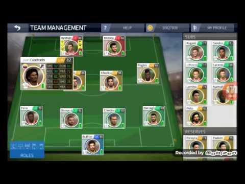 DLS 2016 juventus squad