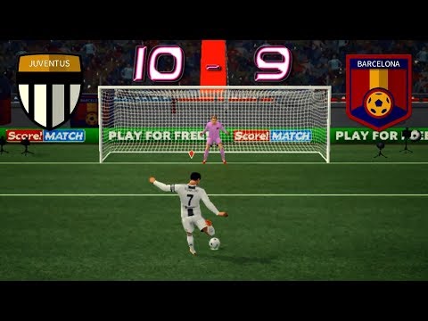 JUVENTUS v BARCELONA | Dream League Soccer 2018 | Penalty Shootouts Android | IOS