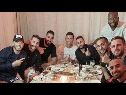 Cristiano Ronaldo with Juventus players the vacation in Dubai