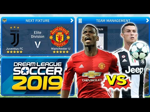 Juventus FC ? Manchester United ⚽ DLS 19 Gameplay Full HD ???