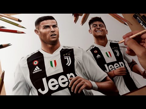 Disegno Ronaldo e Dybala – Juventus