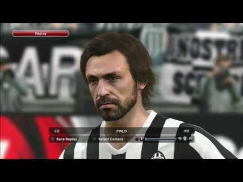 Pro Evolution Soccer 2014 (PES 2014) – Juventus and  Roma starting 11 player faces