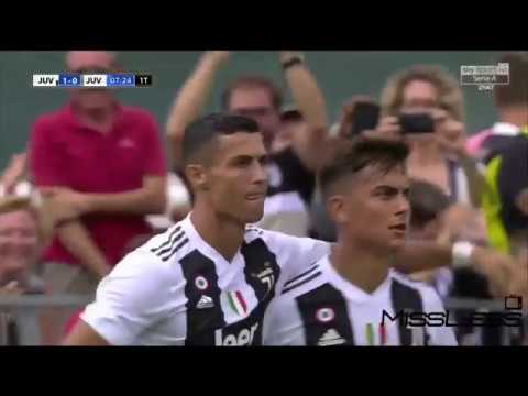 Cristiano Ronaldo First Goal for Juventus vs Juventus B