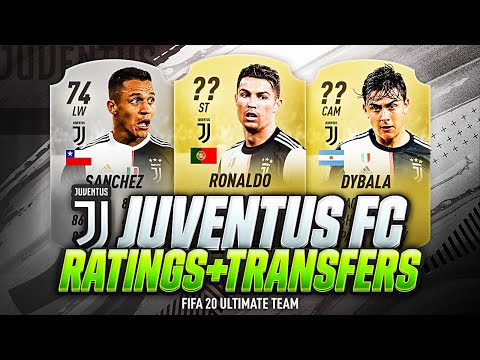 FIFA 20 | JUVENTUS PLAYERS RATINGS PREDICTION | w/ KEAN DYBALA RAMSEY ALEXIS SANCHEZ & RONALDO?