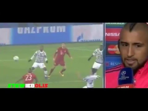 Arturo Vidal Intervista Post-Partita ● Juve Vs Bayern Monaco 2-2 ● UCL 2016 ● HD